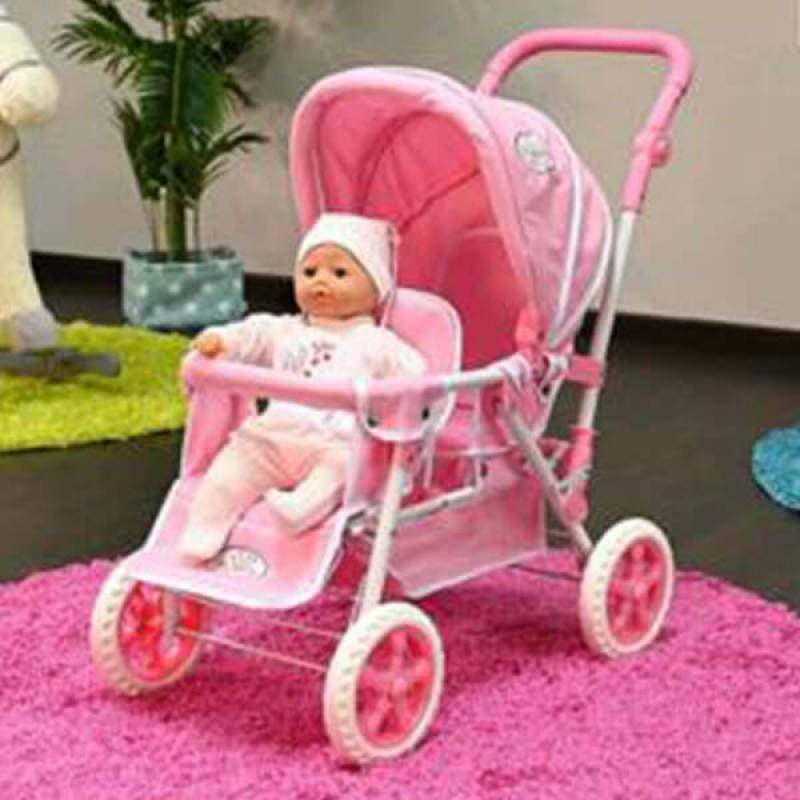 Kolica Big twin Princess white rose 166389 