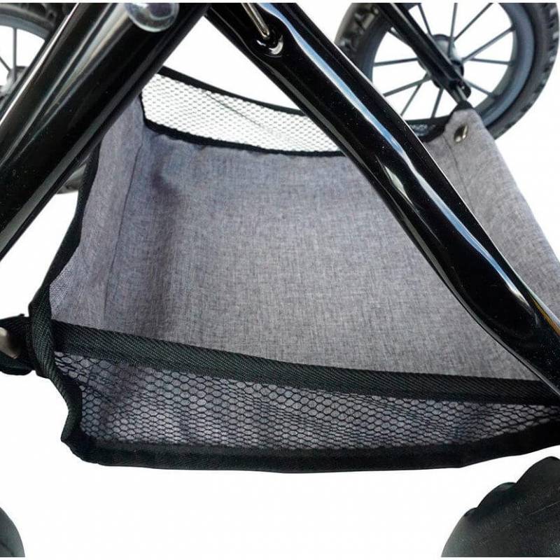 Kolica za lutke First Star Grey Pink  634444 