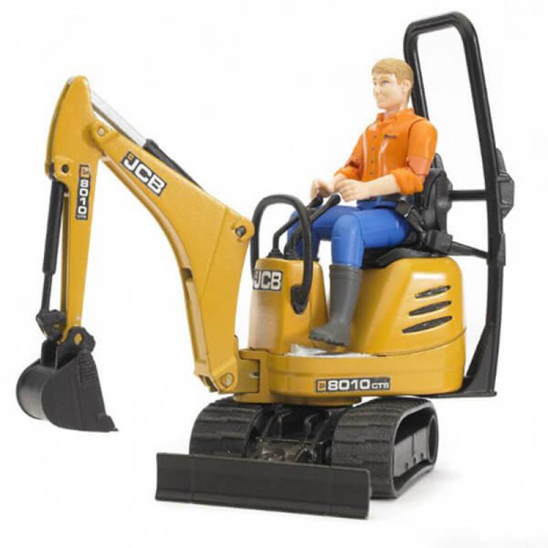 Mini guseničar Bruder JCB 8010 CTS sa figurom 620028 