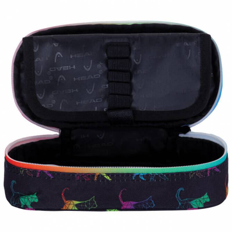 Ovalna pernica Rainbow Kitty Head 505023048 