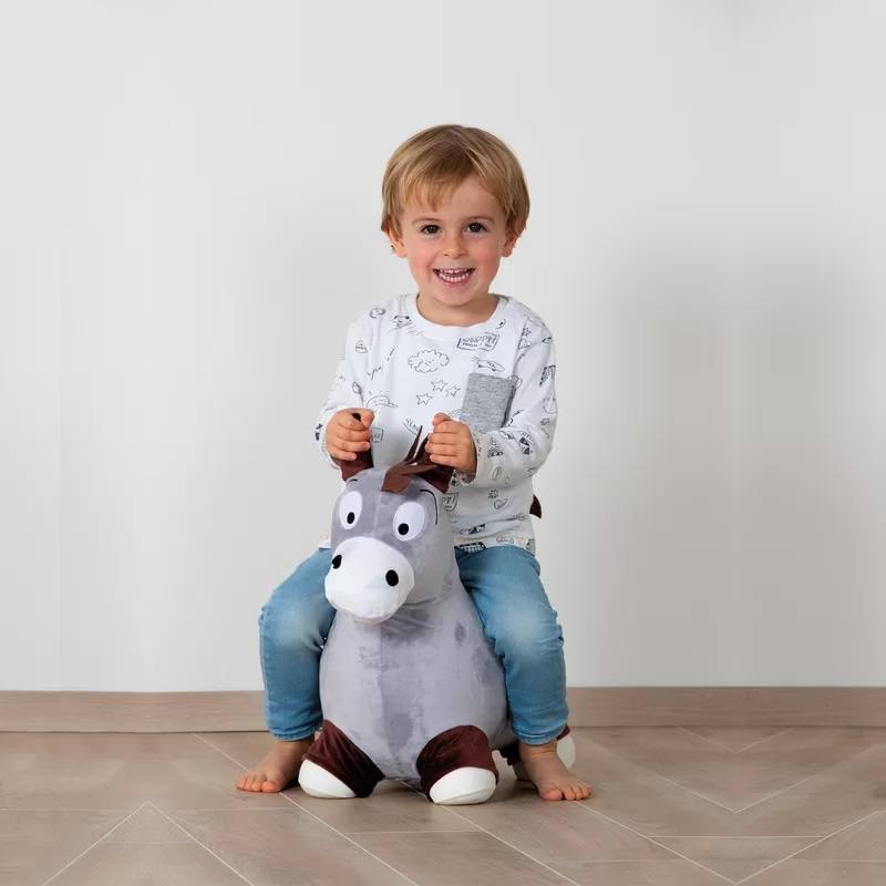 Poni za skakanje sa plisanom navlakom 59048 