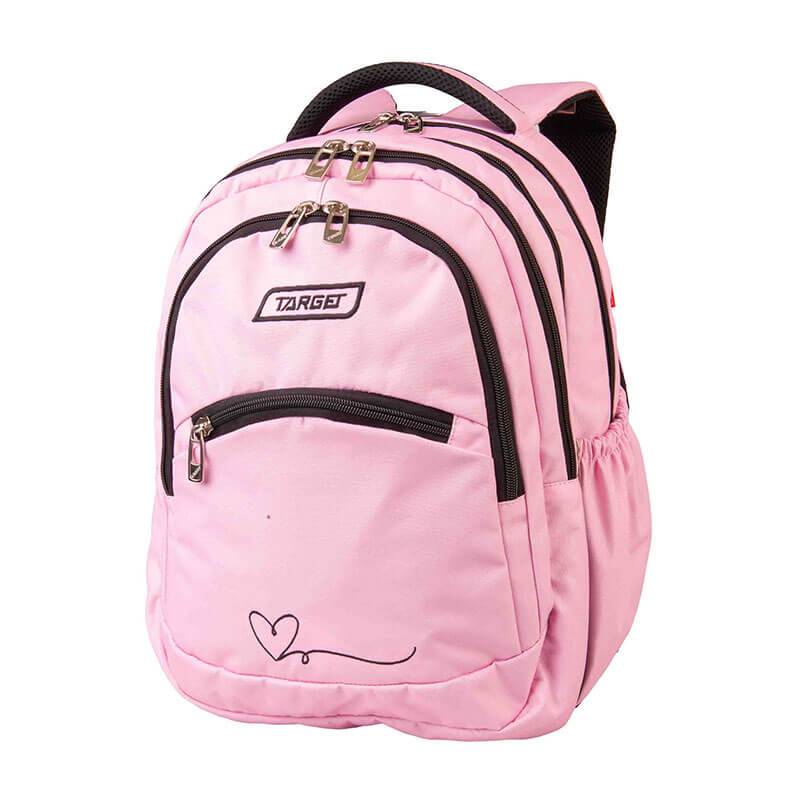 Ranac 2 u 1 Curved Pink Heart 29804 