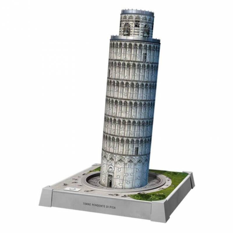 Ravensburger 3D puzzle krivi toranj u Pizi sa svetlom RA12008028 