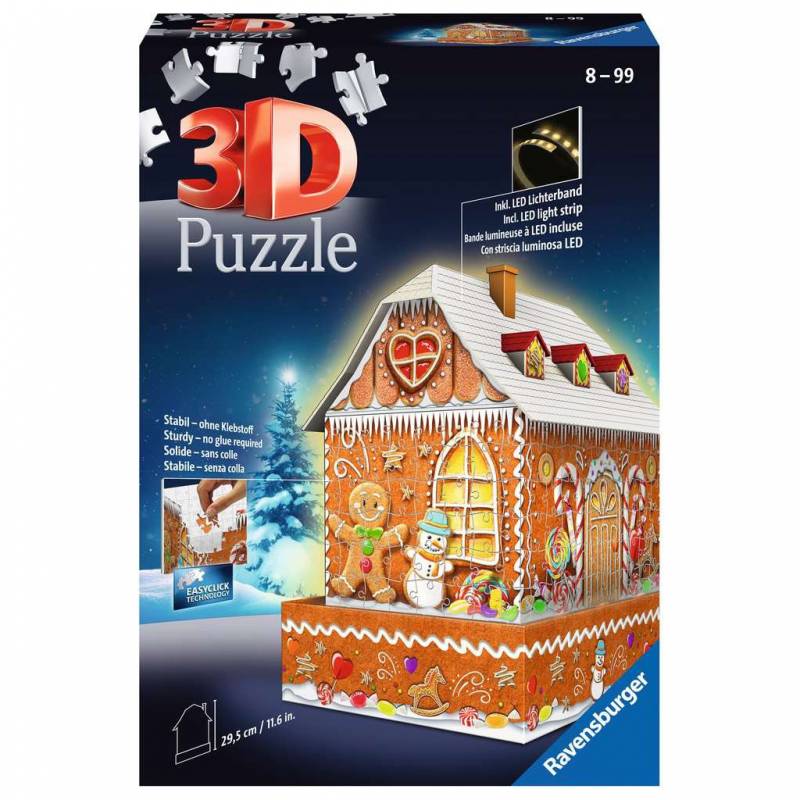 Ravensburger 3D puzzle Medena kuća RA11237 