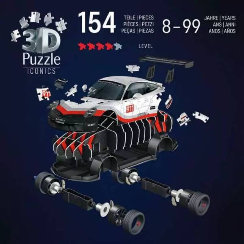 Ravensburger 3D puzzle Porsche 911 GT3 Cup RA12008039 
