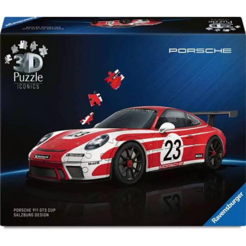 Ravensburger 3D puzzle Porsche 911 GT3 Cup Salzburg RA120080387 