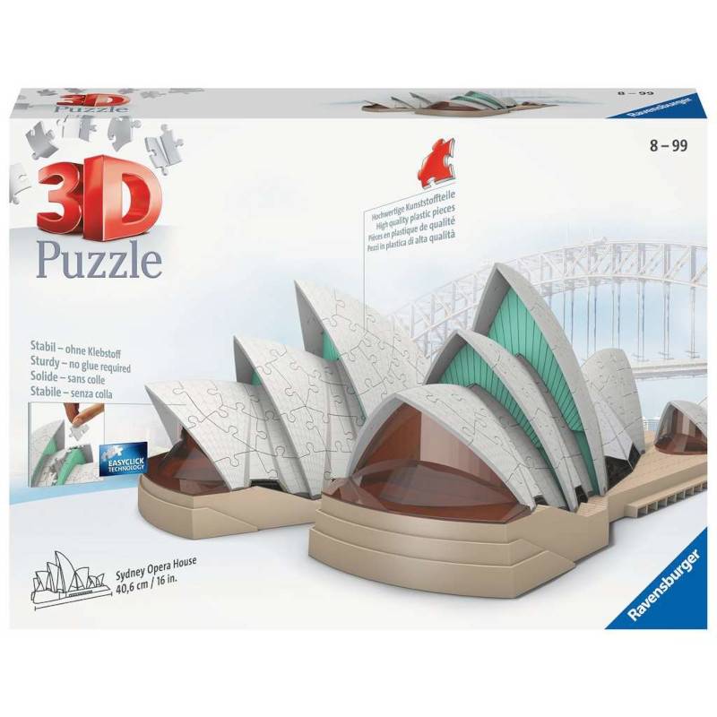 Ravensburger 3D puzzle Sidnejska opera RA11243 