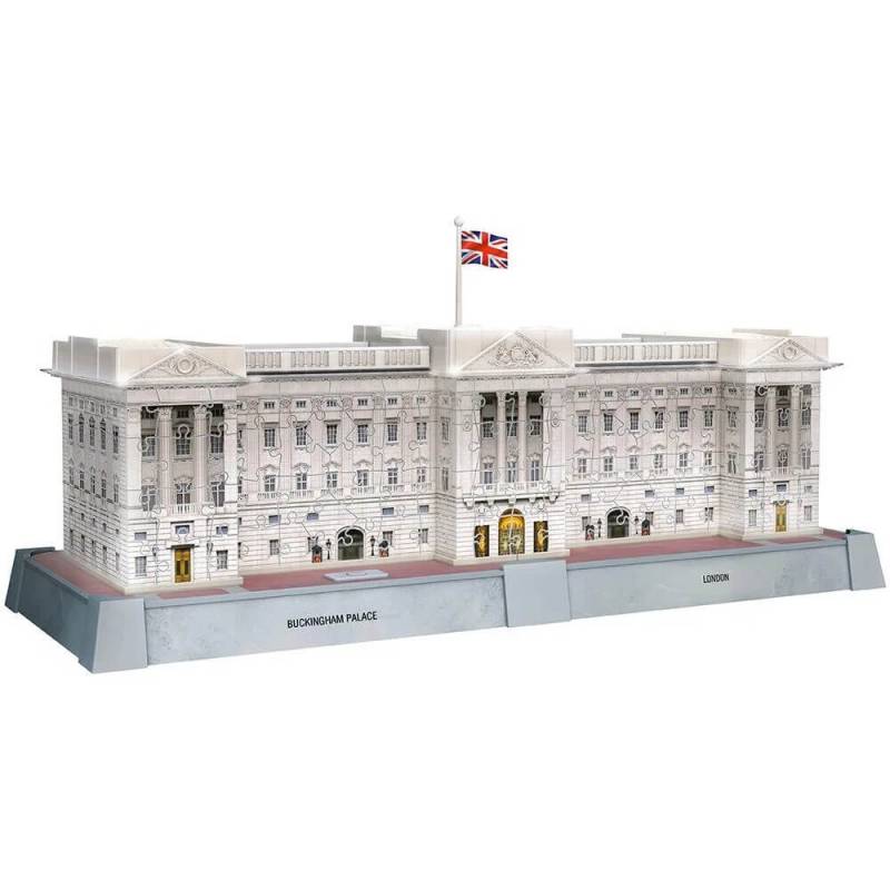 Ravensburger 3D puzzle Buckinghamska palata sa svetlom RA12008031 
