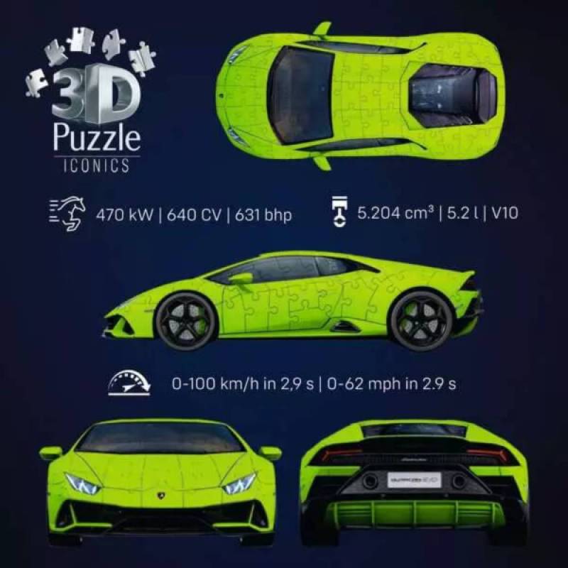 Ravensburger 3D puzzle Lamborghini Huracan EVO RA12008037 