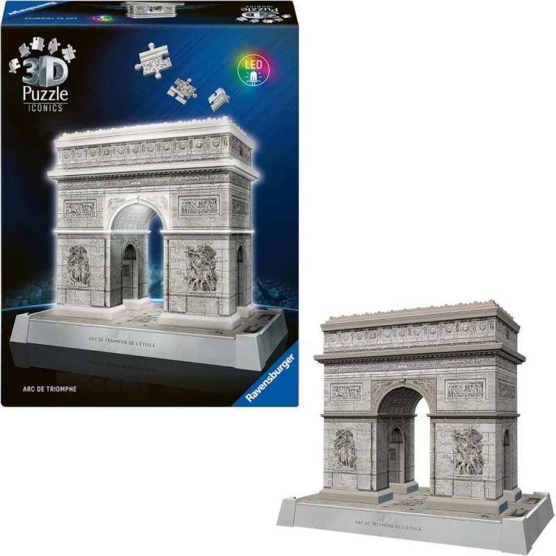 Ravensburger 3D puzzle Triumfalna kapija sa svetlom RA12008029 