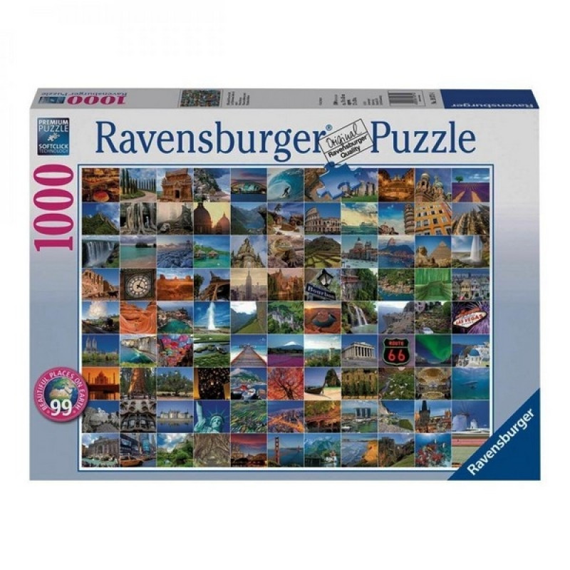 Ravensburger puzzle 99 lepih mestana zemlji RA19371 