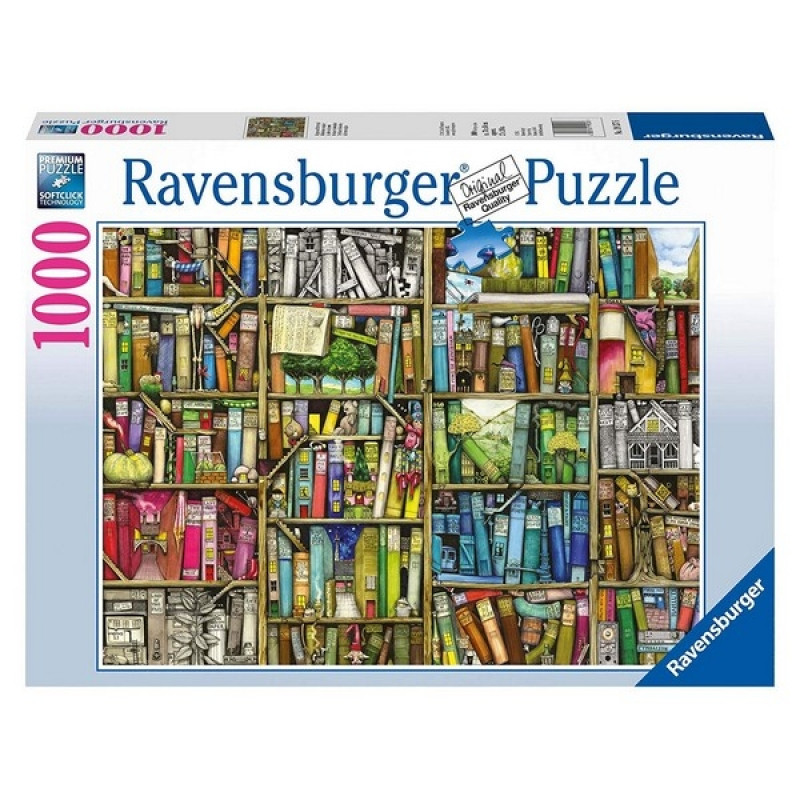 Ravensburger puzzle Bizzare biblioteka RA19137 