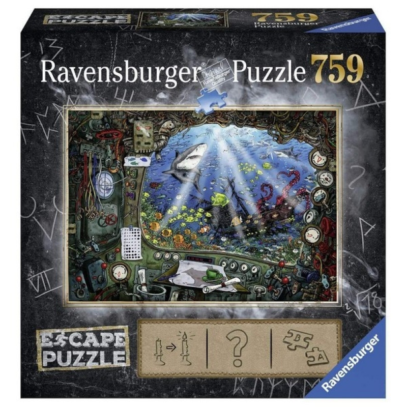 Ravensburger puzzle (slagalice) - Podmornica 759 delova 