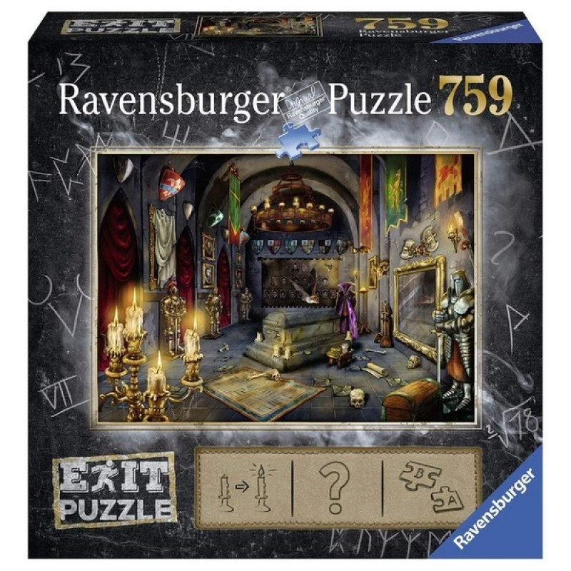 Ravensburger puzzle (slagalice) - Vampirski zamak 759 delova 