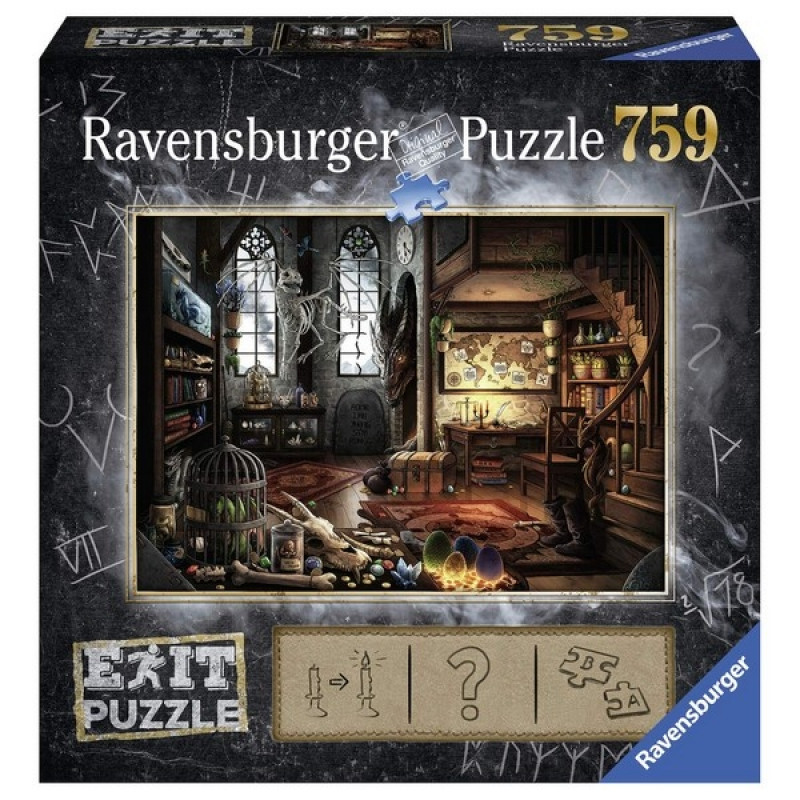 Ravensburger puzzle (slagalice) - Zmajeva laboratorija 759 delova 