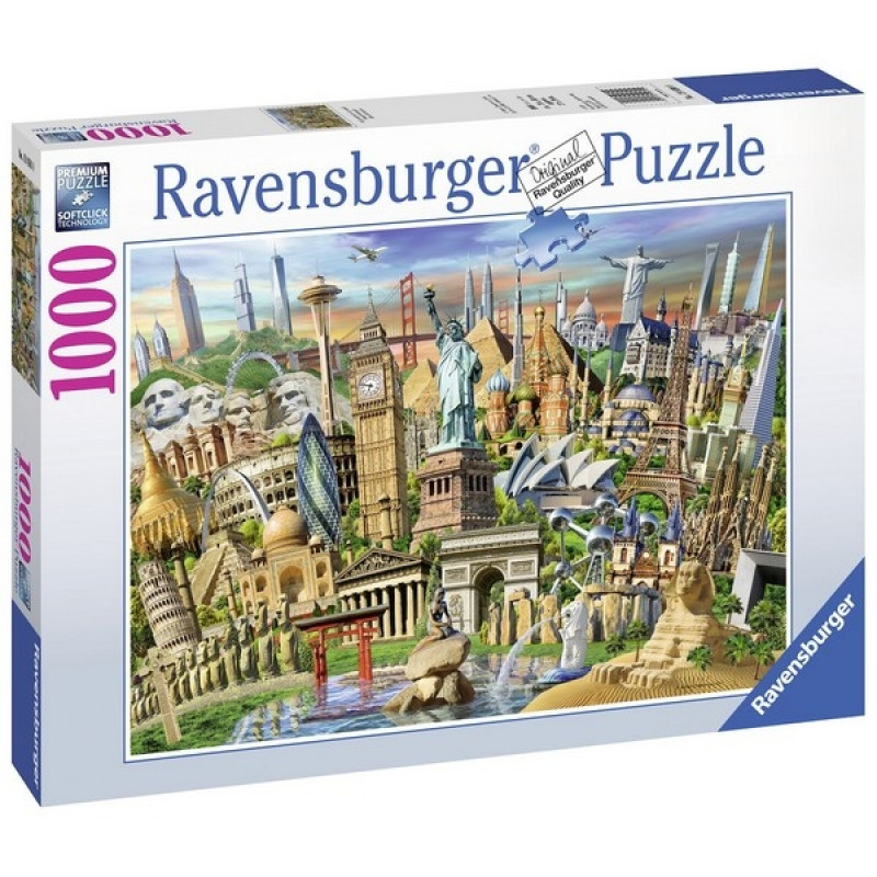 Ravensburger puzzle (slagalice) -Svetske znamenitosti  RA19890 