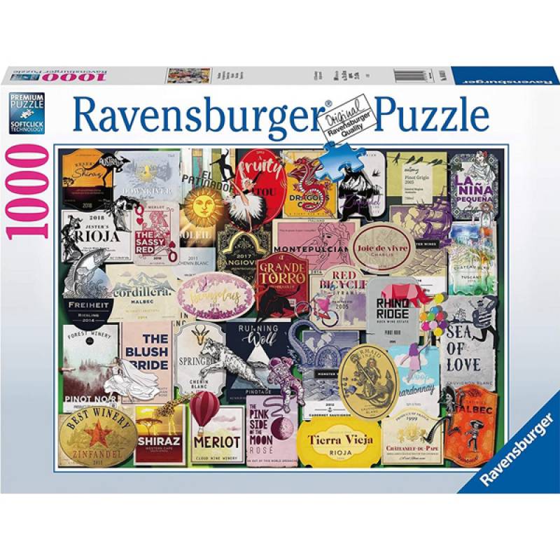 Ravensburger puzzla Vinske etikete RA16811 