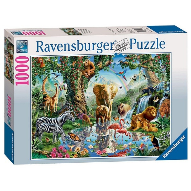 Ravensburger puzzle (slagalice) -Zabava u džungli 