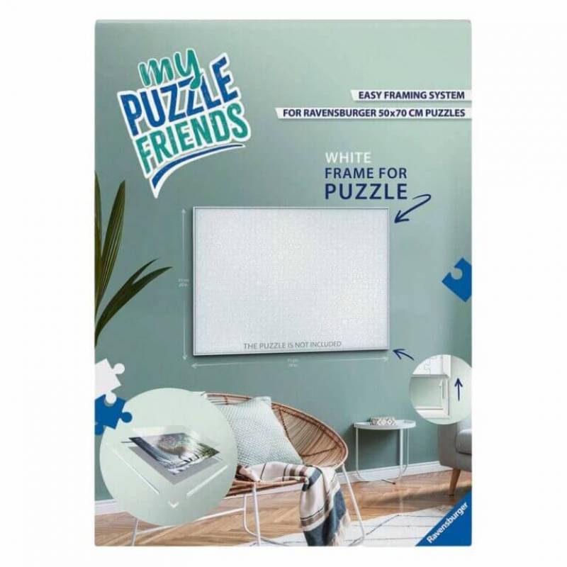 Ravensburger puzzle  Beli okvir X RA12001248 
