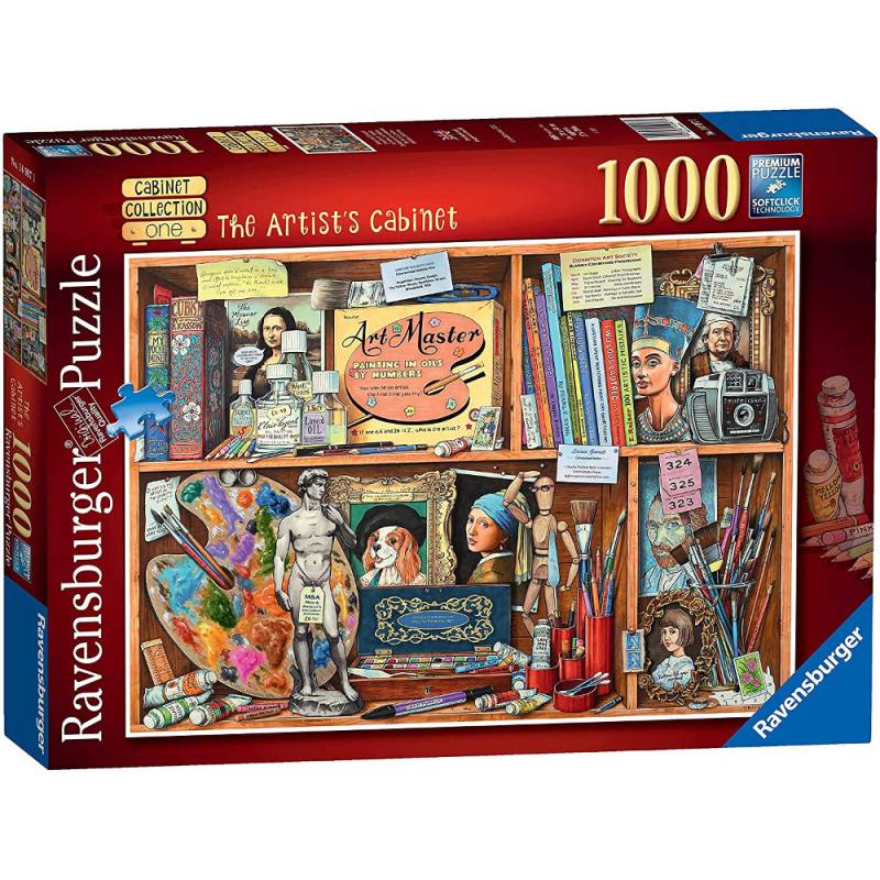 Ravensburger puzzle Kabinet umetnika RA14997 