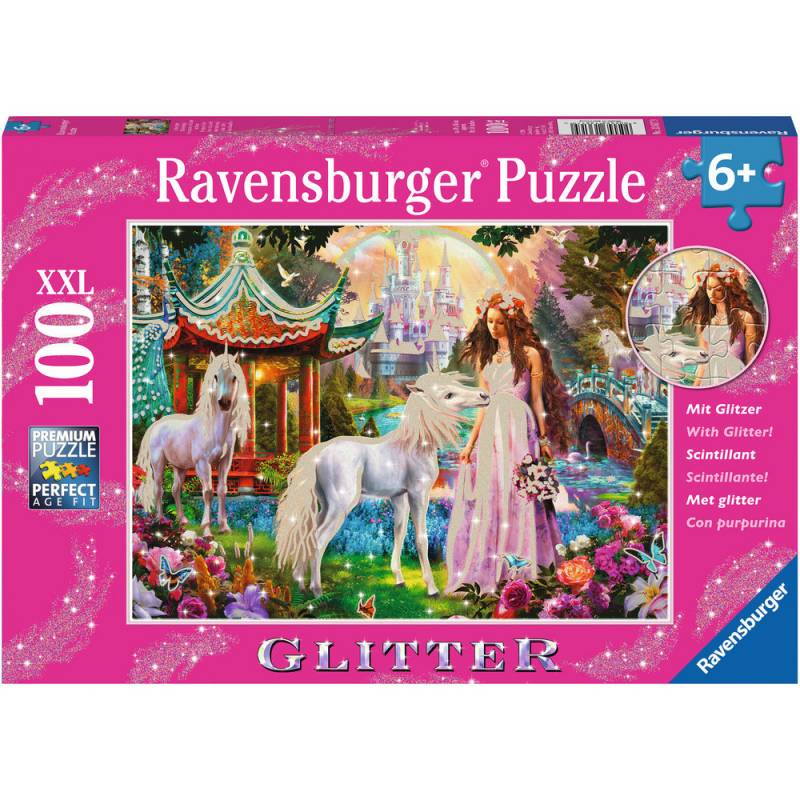 Ravensburger puzzle Magična šuma puzle sa gliterom, RA13617 