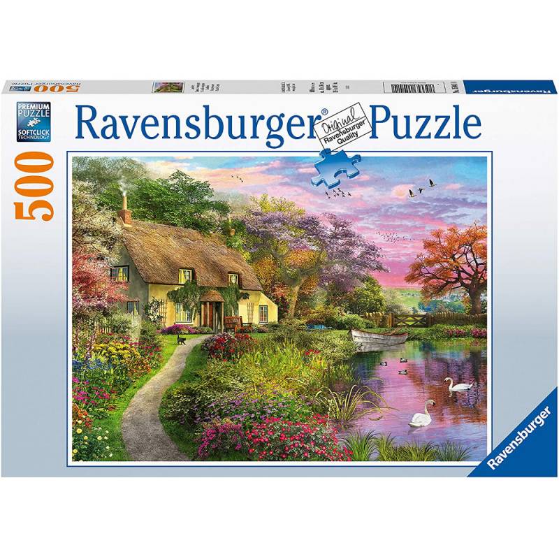 Ravensburger puzzle Seoska kuća RA15041 
