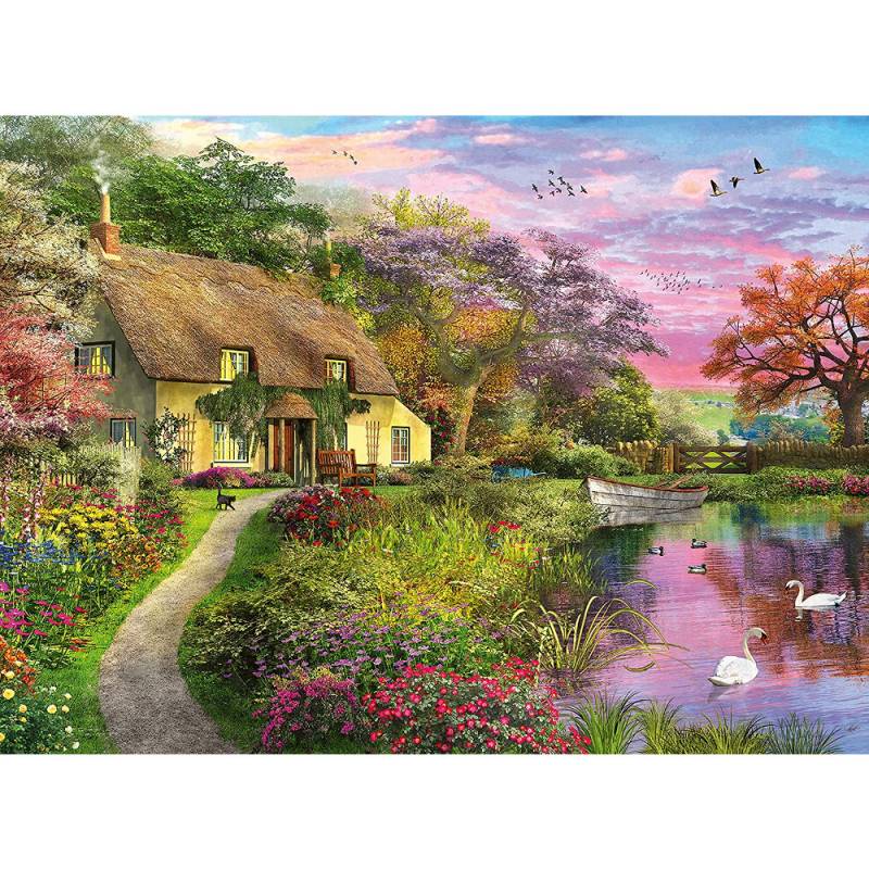 Ravensburger puzzle Seoska kuća RA15041 