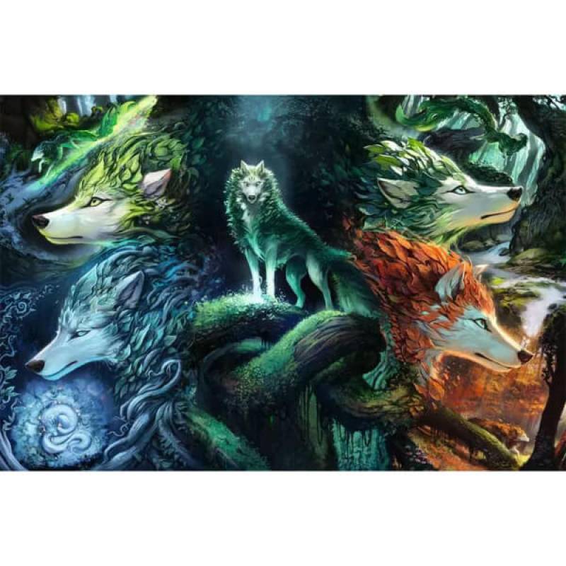 Ravensburger puzzle Whispers of the Forest RA12001423 