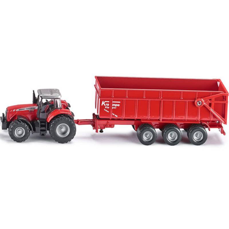 Traktor Massey Ferguson sa prikolicom 1844 