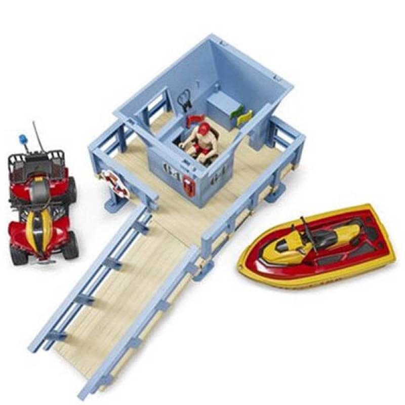 Toranj obalske straže sa četvorotočkašem, skuterom i spasiocem 627805 