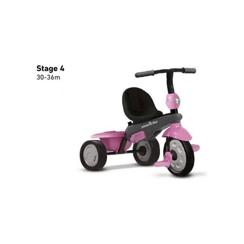 Tricikl Smart Trike Shine Pink 6402202 