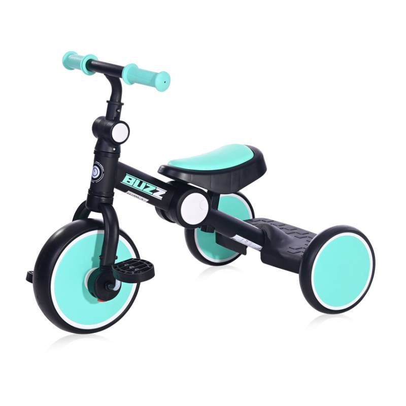 Tricikl za decu Buzz Black & Turquoise Foldable 10050600009 