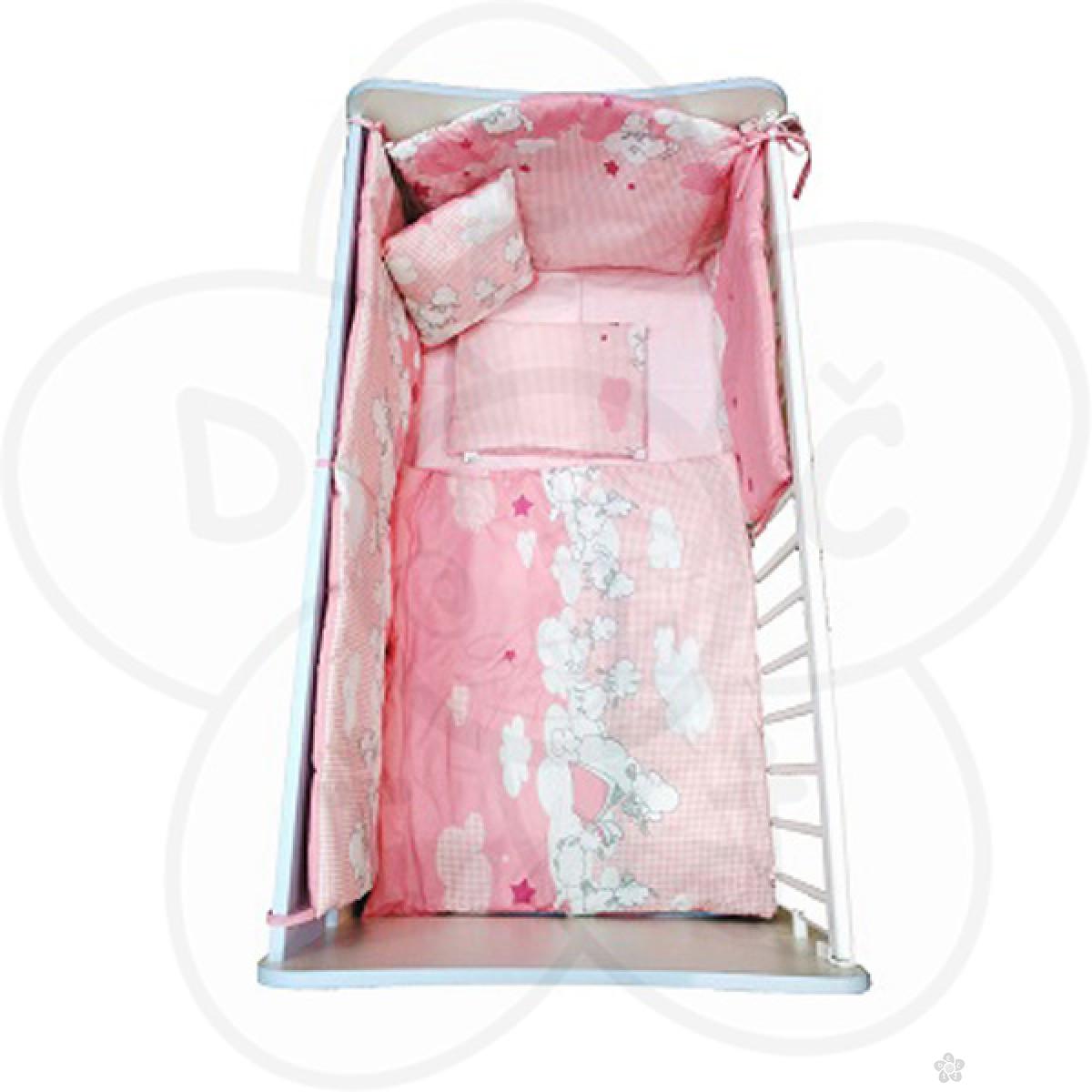 Posteljina Set Happy - Pink Sheeps 