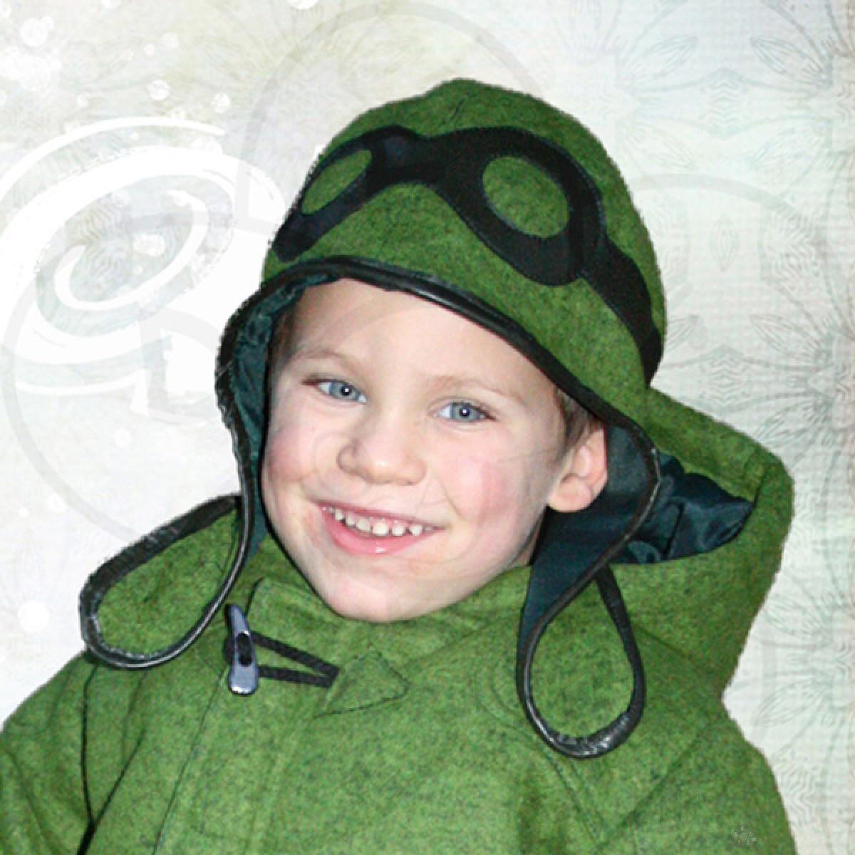 Zelena kapa za dečake 