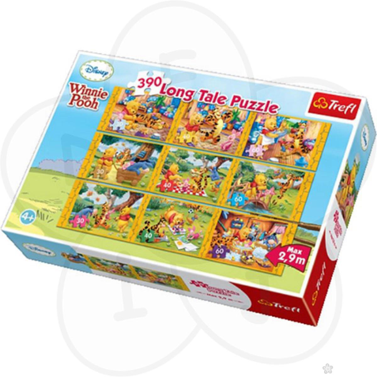 Puzzle za decu Trefl Winnie The Pooh / Disney WTP Long Tale 90179 