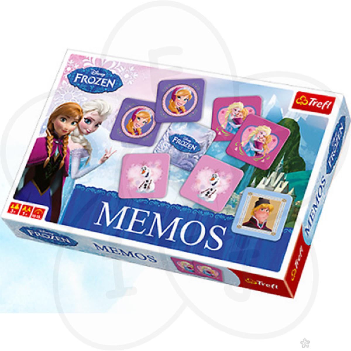 Trefl igra memorije Memos Frozen 