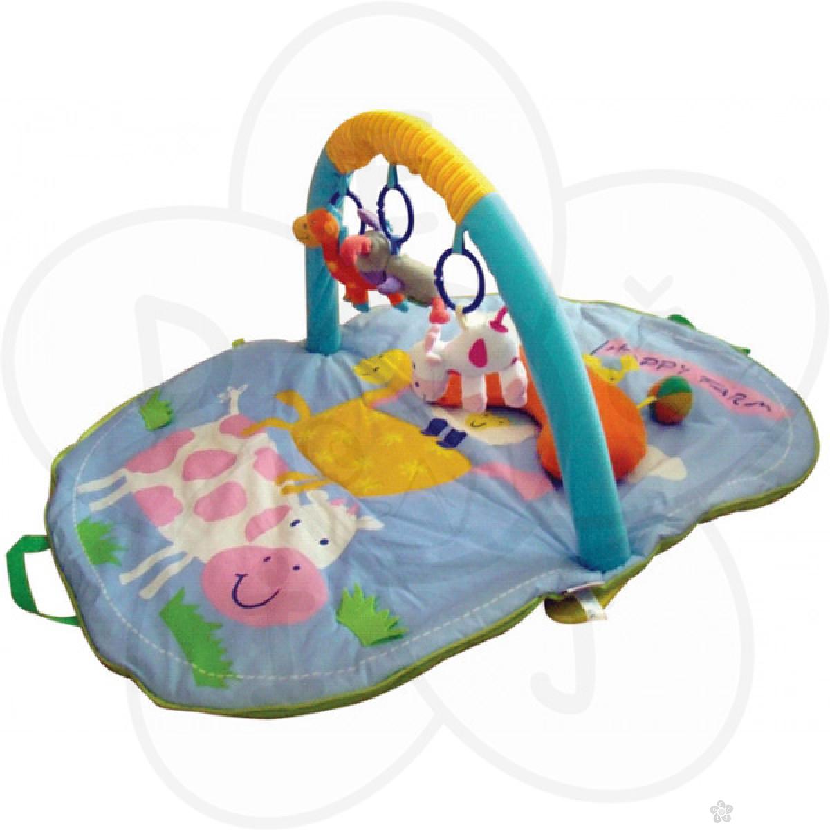 Biba Toys bebi gimnastika žirafa i kravica
