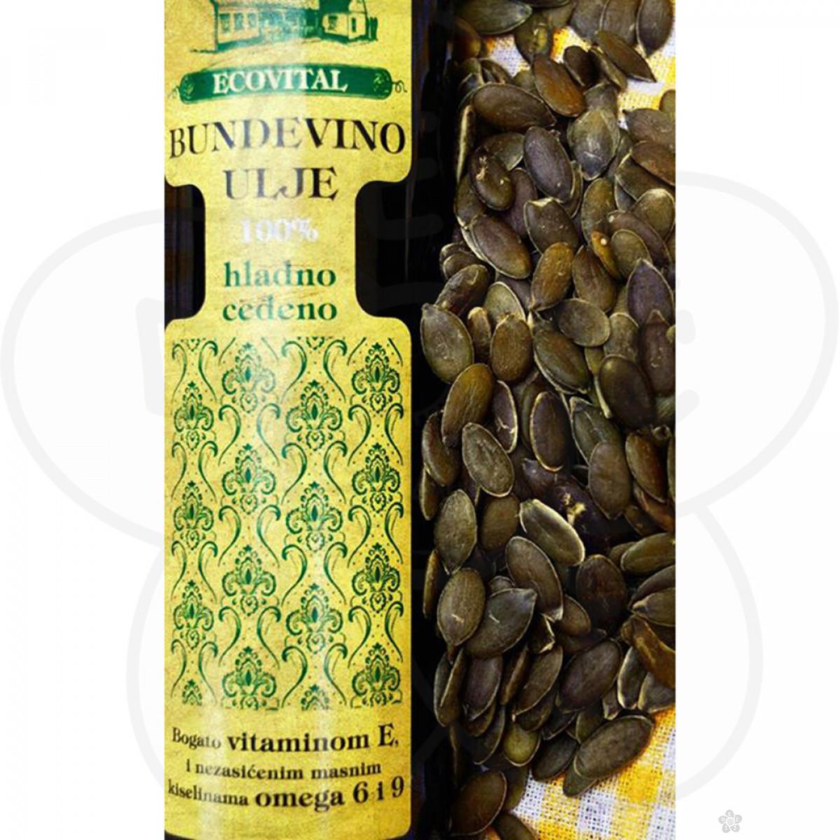Ecovital Premium Bundevino Ulje 100 Cisto Decji Sajt