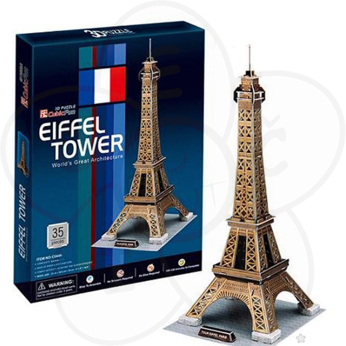 3D puzzle Ajfelov toranj 