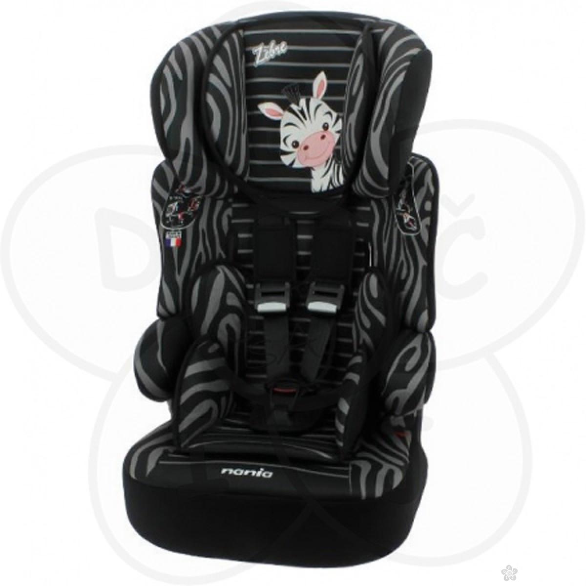 Nania Beline Comfort auto sedište 9-36kg 1/2/3 zebre 