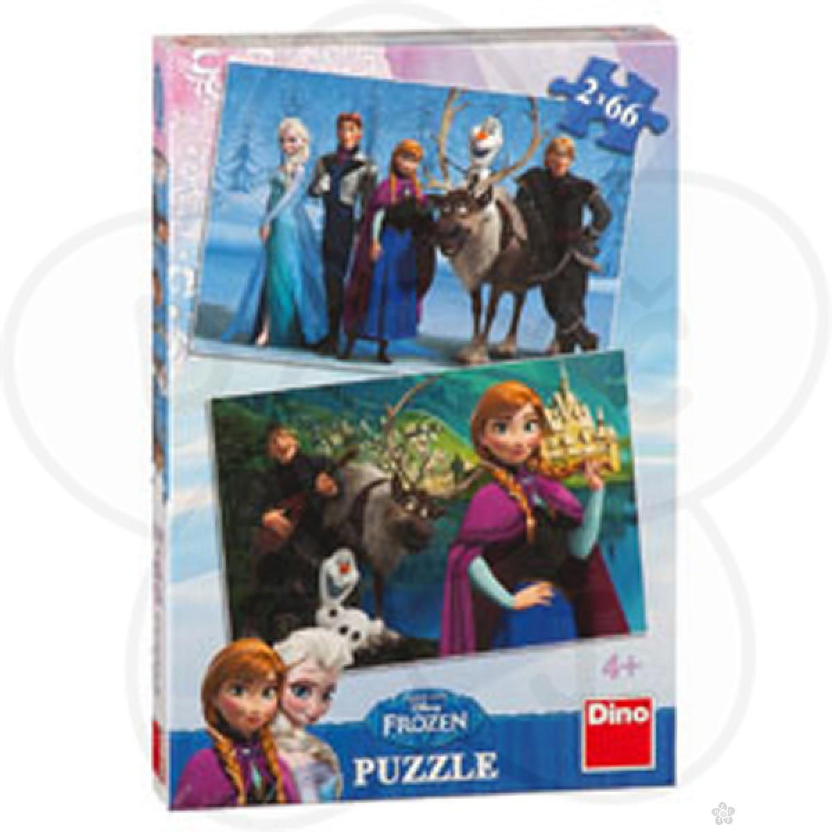 Puzzle za decu Disney Frozen 2 x 66 delova D385146 
