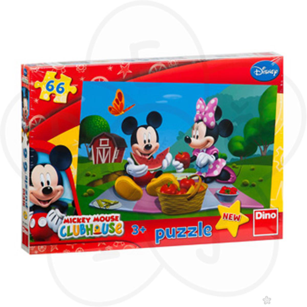 Disney Mickey Mouse Clubhouse puzzle - 66 delova 