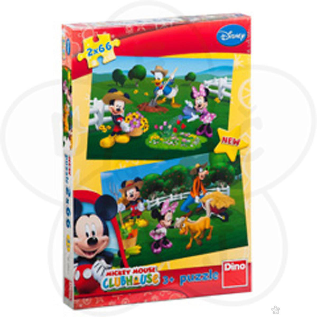 Puzzel za decu Disney Mickey Mouse Clubhouse 2 x 66 delova D385023 