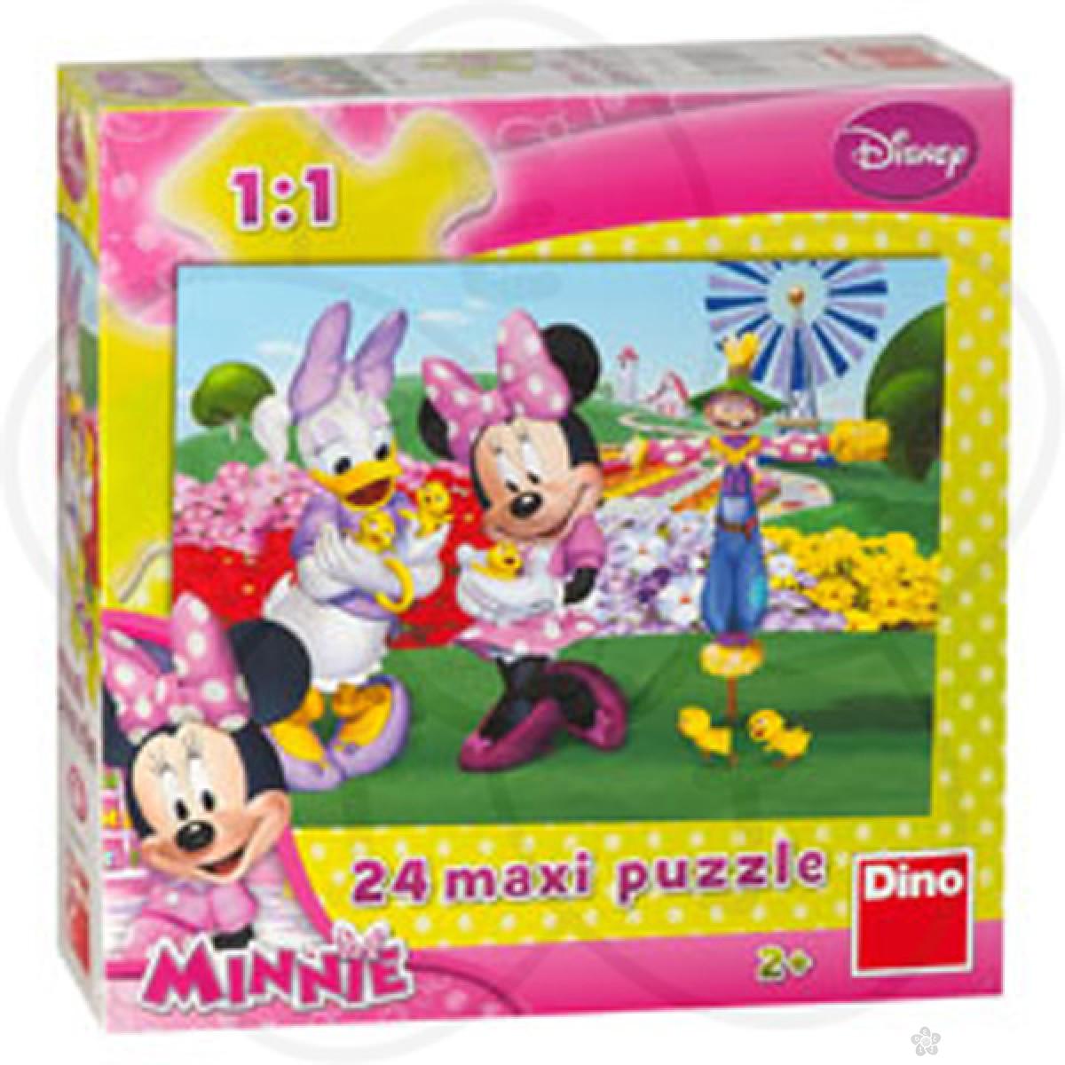 Puzzle za decu Disney Minnie Mouse puzzle maxi 24 dela, D350045 