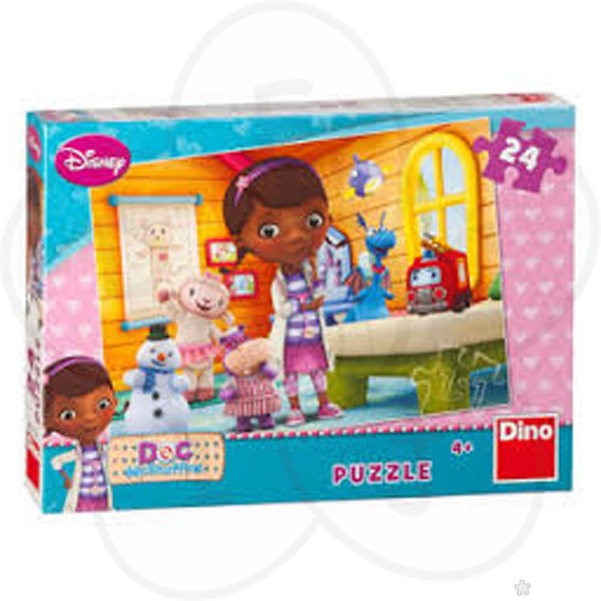 Doc McStuffins puzzle - 24 dela 