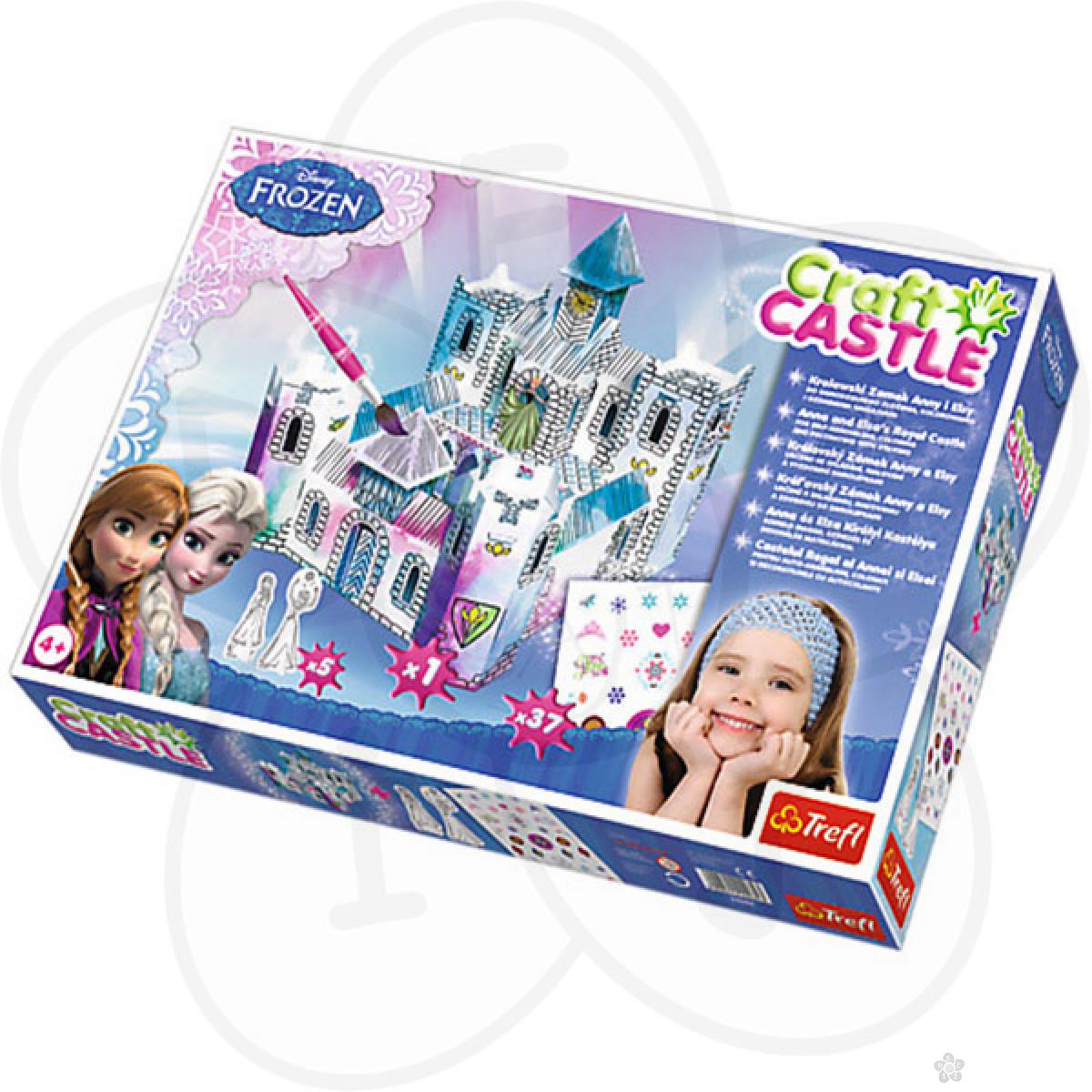 Puzzle za decu Trefl Frozen napravi svoj dvorac 20084 