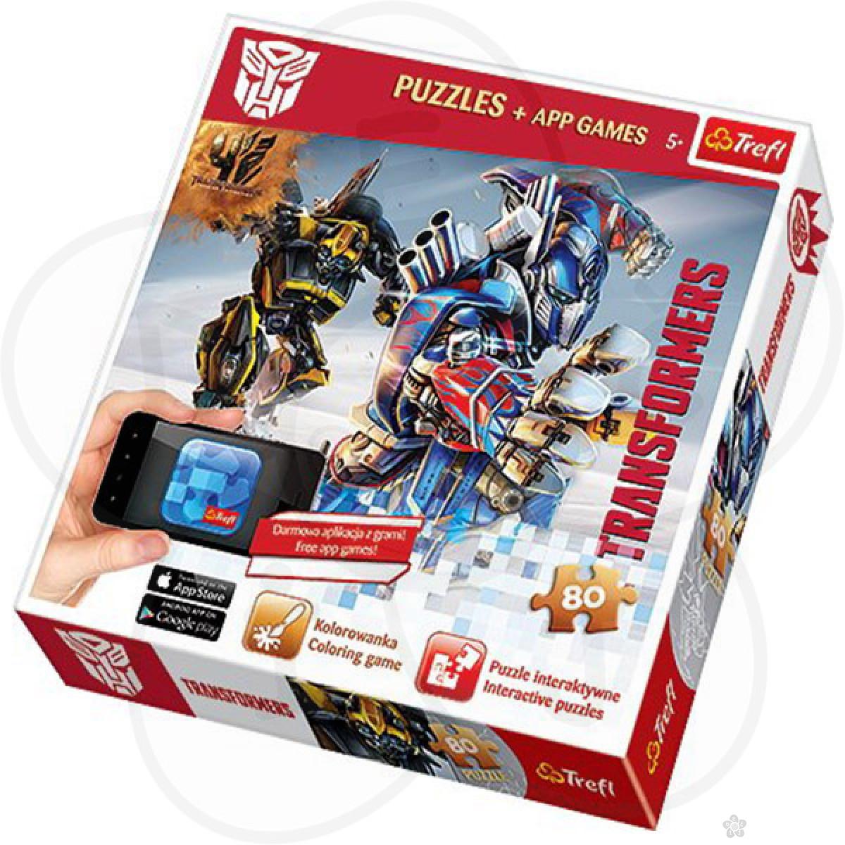 Trefl puzzla sa igricom - Transformers 