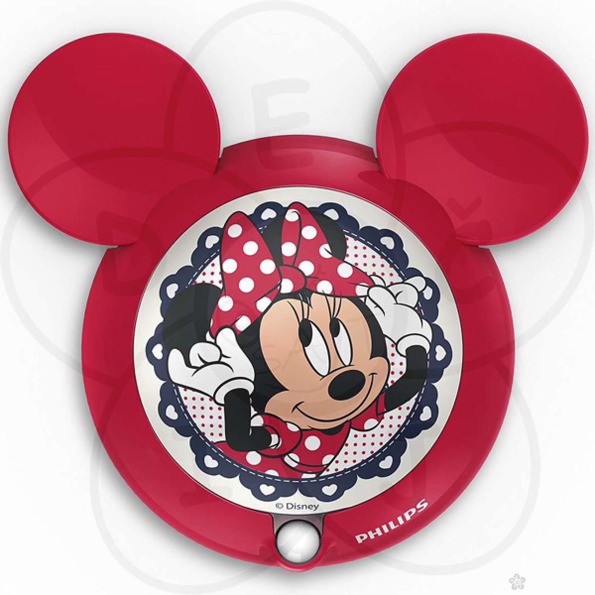 Philips noćno svetlo - Minnie red