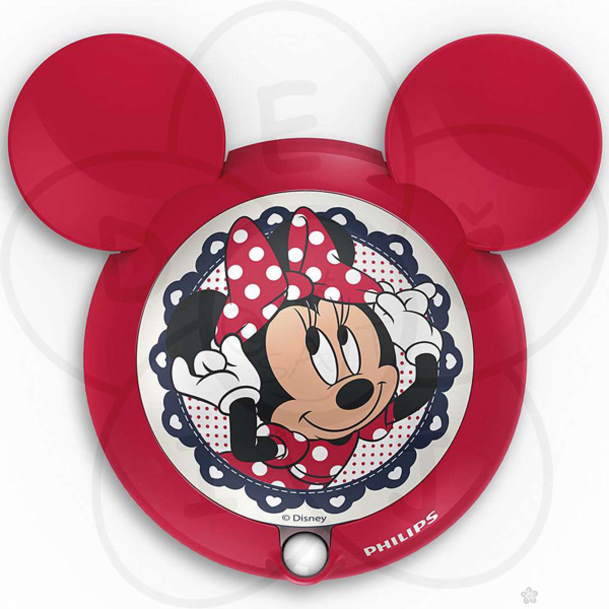 Philips noćno svetlo - Minnie red 