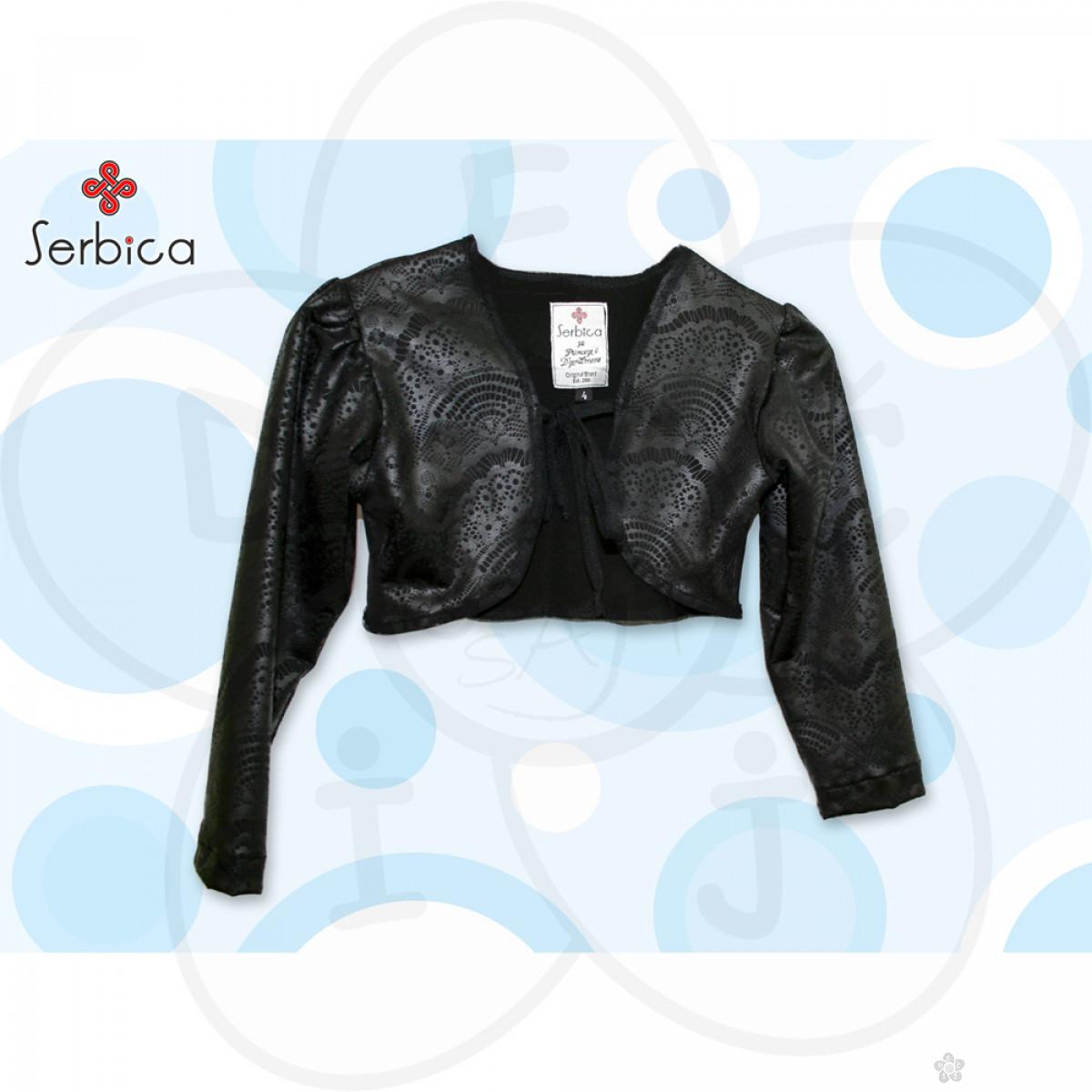 Bolero crna čipka